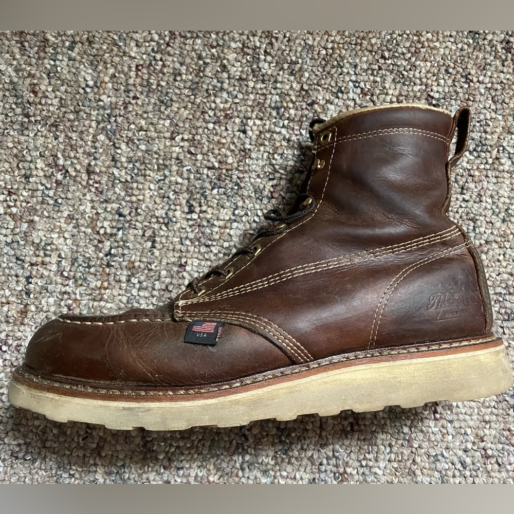 COPY - Thorogood moc toe boots